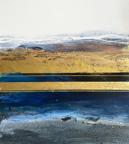 Over the horizon di Tatiana Yabloed, Pittura in vendita su Singulart