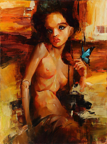 The Pretty Metamorphosis di Tatiana Yabloed, Pittura in vendita su Singulart