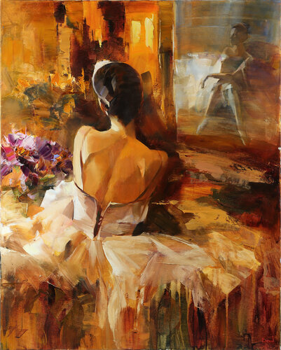 The Color of Passion di Tatiana Yabloed, Pittura in vendita su Singulart