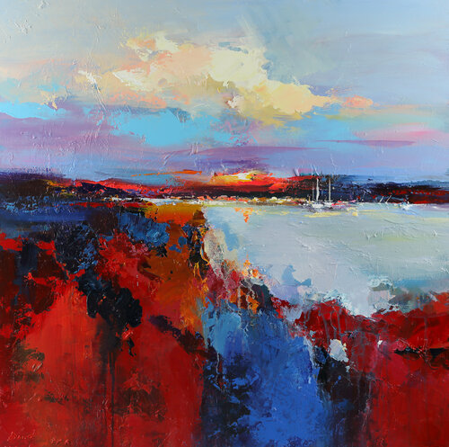 Summer beckons van Tatiana Yabloed, Schilderij te koop op Singulart