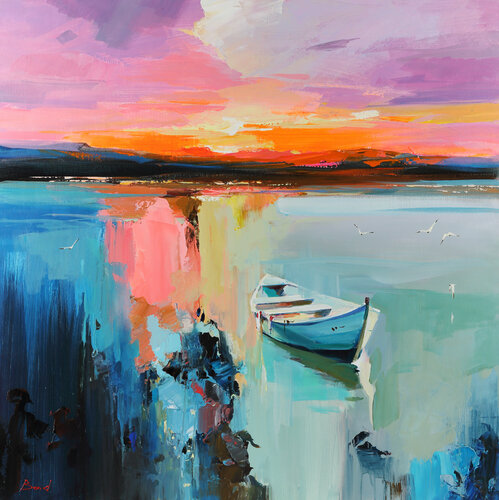 The Velvet Season van Tatiana Yabloed, Schilderij te koop op Singulart
