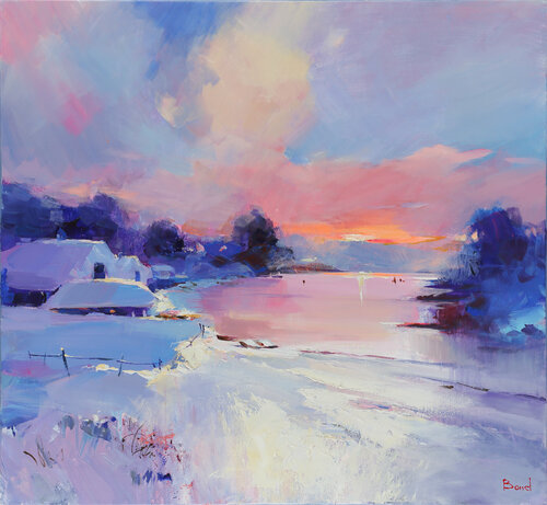 The World Breathes with Love de Tatiana Yabloed, Pintura a la venta en Singulart