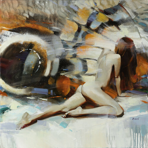 Dolce far niente di Tatiana Yabloed, Pittura in vendita su Singulart