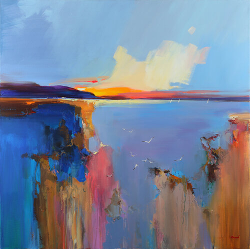 Wings of the wind van Tatiana Yabloed, Schilderij te koop op Singulart