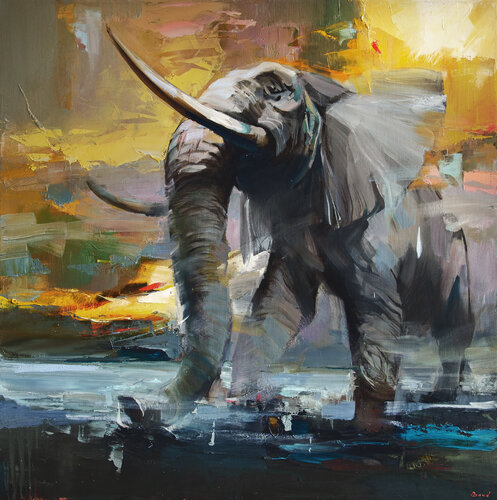 The heart of freedom van Tatiana Yabloed, Schilderij te koop op Singulart