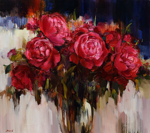 Delicate Purple di Tatiana Yabloed, Pittura in vendita su Singulart