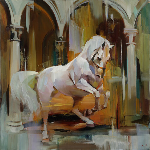 The beauty of freedom di Tatiana Yabloed, Pittura in vendita su Singulart