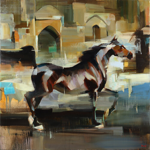 Get ready flight van Tatiana Yabloed, Schilderij te koop op Singulart