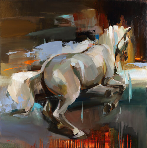 Awakening of Power di Tatiana Yabloed, Pittura in vendita su Singulart