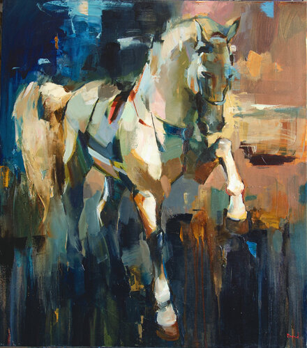 Shining in the evening rays par Tatiana Yabloed, Peinture en vente sur Singulart