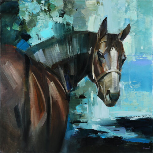 The night walk von Tatiana Yabloed, Malerei kaufen auf Singulart