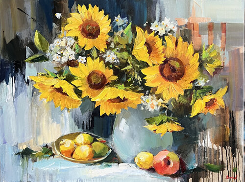 Waves of light von Tatiana Yabloed, Malerei kaufen auf Singulart