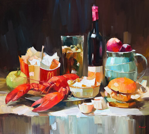 Hedonism to go von Tatiana Yabloed, Malerei kaufen auf Singulart