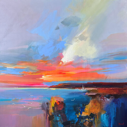 Romance of the infinite space de Tatiana Yabloed, Pintura a la venta en Singulart