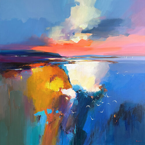 The horizon that keeps secrets van Tatiana Yabloed, Schilderij te koop op Singulart