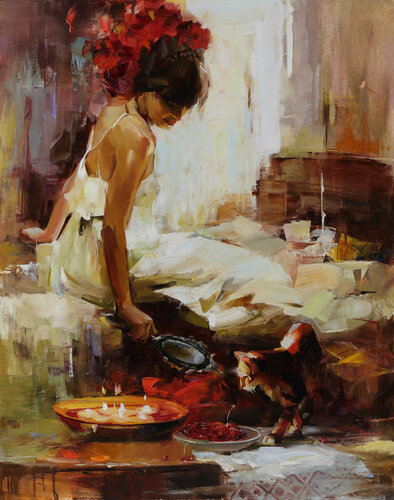 "Elixir" di Tatiana Yabloed, Pittura in vendita su Singulart