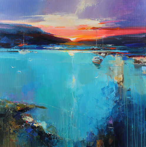 Legend of Water van Tatiana Yabloed, Schilderij te koop op Singulart