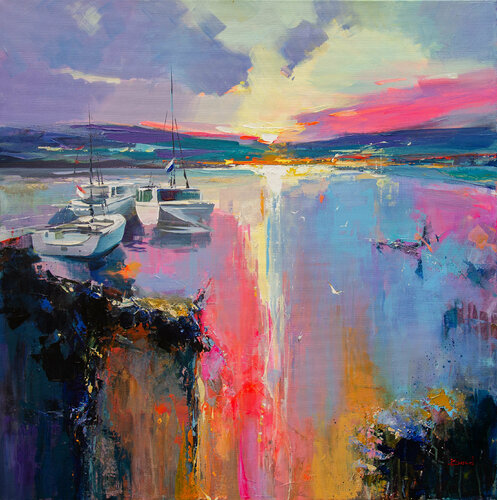 My Paradise van Tatiana Yabloed, Schilderij te koop op Singulart