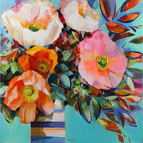 Floral Shock par Tatiana Yabloed, Peinture en vente sur Singulart