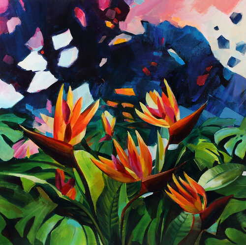 Unknown World II par Tatiana Yabloed, Peinture en vente sur Singulart