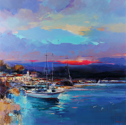 Emerald Fantasy di Tatiana Yabloed, Pittura in vendita su Singulart