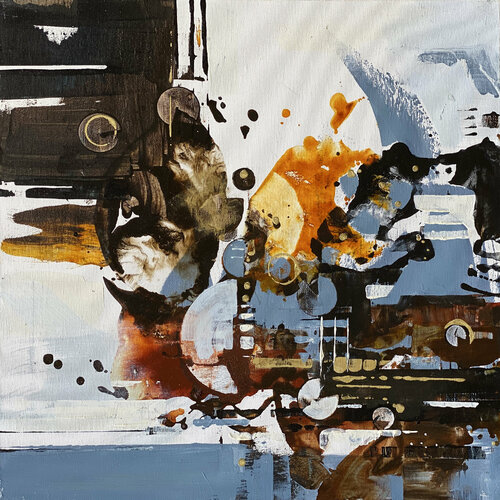 Gravity I di Tatiana Yabloed, Pittura in vendita su Singulart