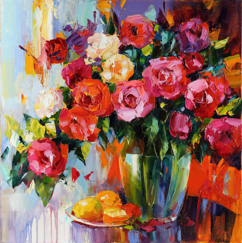 Vivid emotions van Tatiana Yabloed, Schilderij te koop op Singulart