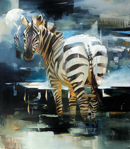 Splash in depth von Tatiana Yabloed, Malerei kaufen auf Singulart