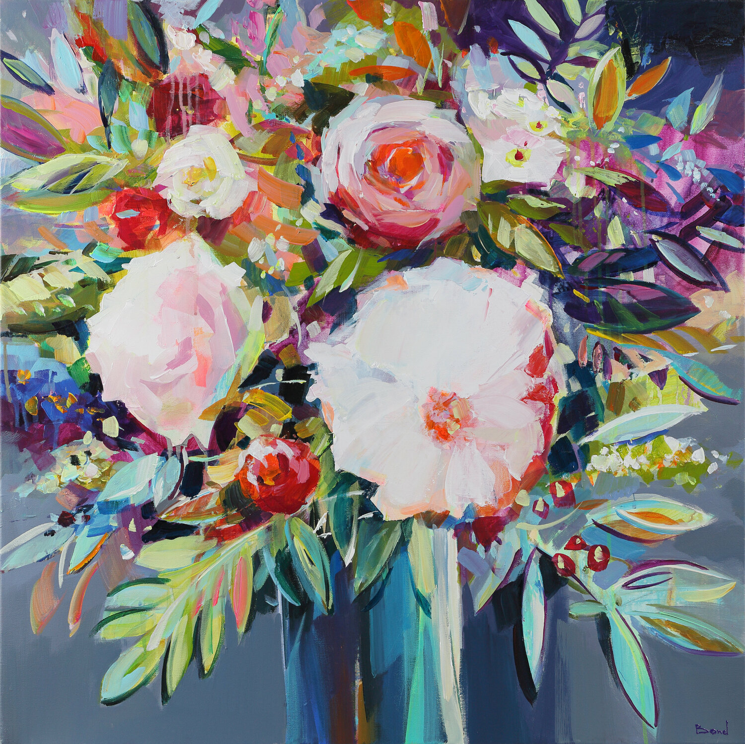 Aura of floral sweetness Tatiana Yabloed Originalgemälde zu verkaufen