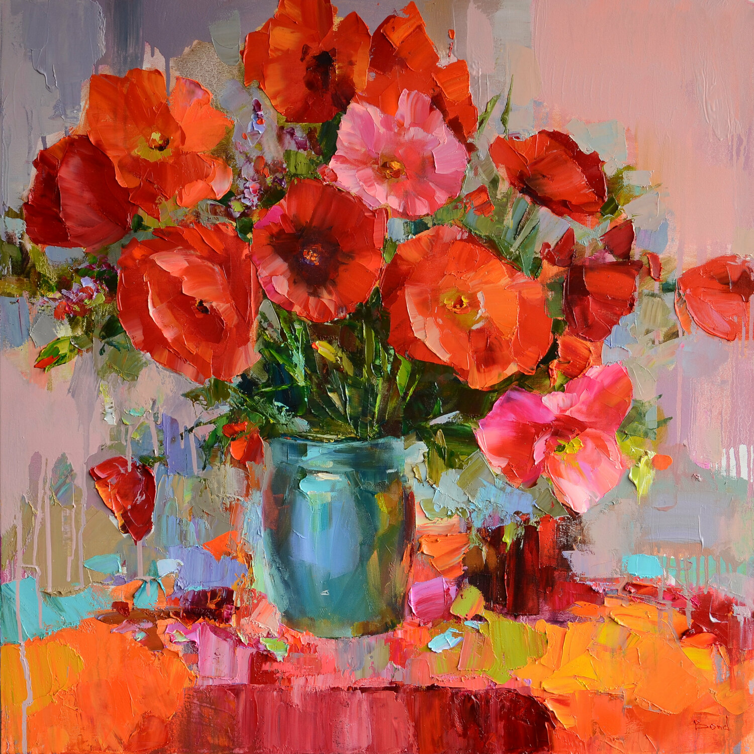 Butterflies in Love Tatiana Yabloed Dipinto originale in vendita