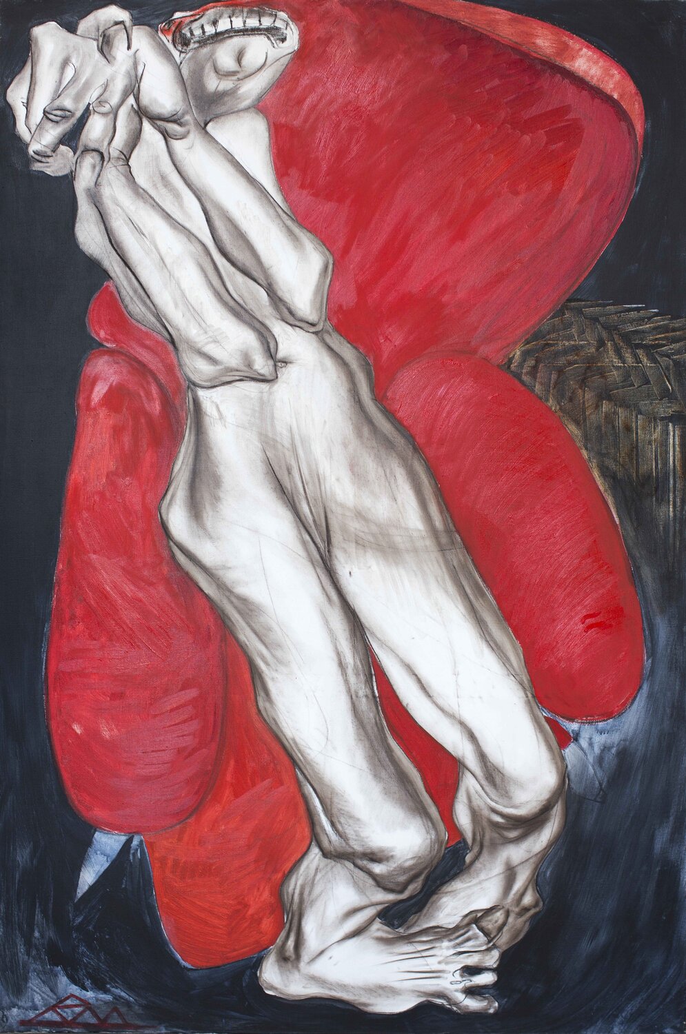 Red Armchair Ramal Kazim