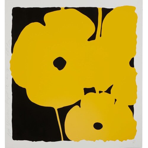 Big Yellow, Sept. 12, 2014 van Donald Sultan, Afdruk te koop op Singulart