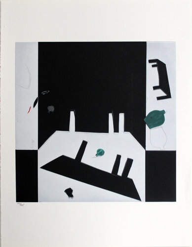 Untitled, from "Visual Poetics", 1998 by Donald Sultan, Print for Sale on Singulart