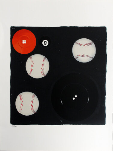 Untitled, from "Visual Poetics", 1998 by Donald Sultan, Print for Sale on Singulart