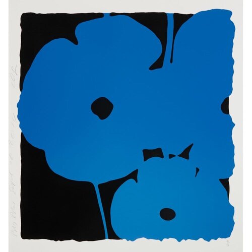 Big Blue, Sept 10, 2014 van Donald Sultan, Afdruk te koop op Singulart