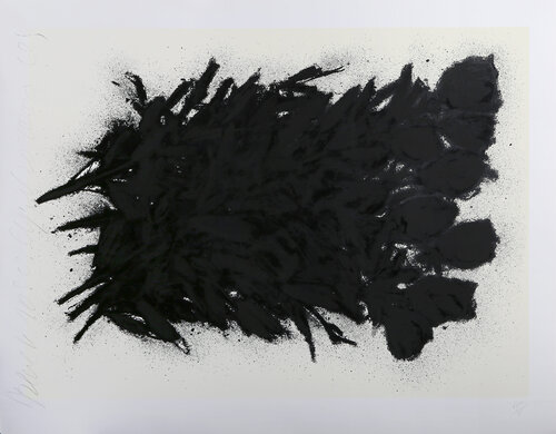 Black Roses by Donald Sultan, Print for Sale on Singulart