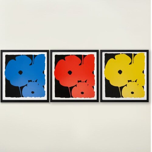 Big Poppies (portfolio) by Donald Sultan, Print for Sale on Singulart