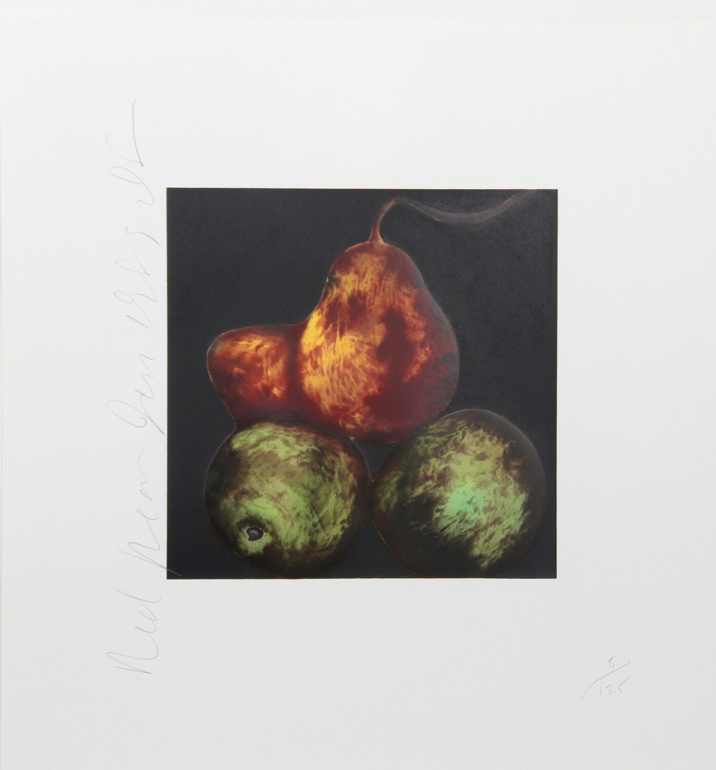 Red Pears Donald Sultan Druck zu verkaufen