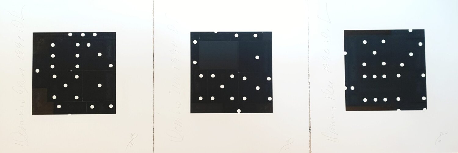Untitled from the Dominoes portfolio Donald Sultan Druck zu verkaufen