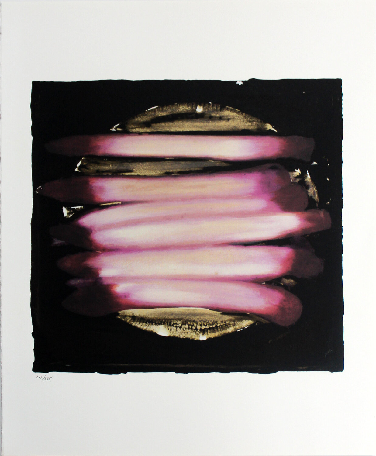 Untitled, from "Visual Poetics", 1998 Donald Sultan Stampa in vendita