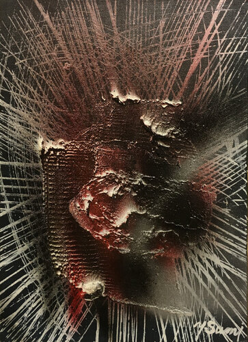 Work [Power] SY-125 van Yasuo Sumi, Schilderij te koop op Singulart