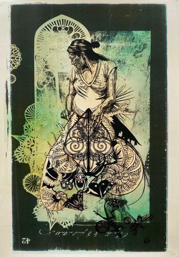 Zara by Swoon, Print for Sale on Singulart
