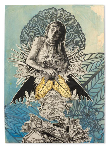 Untitled by Swoon, Painting for Sale on Singulart