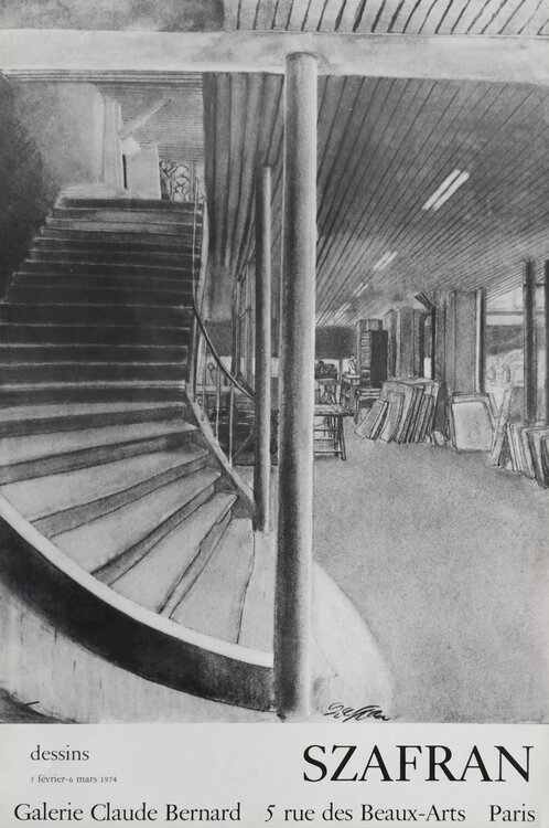 Expo 74 - Galerie Claude Bernard Sam Szafran
