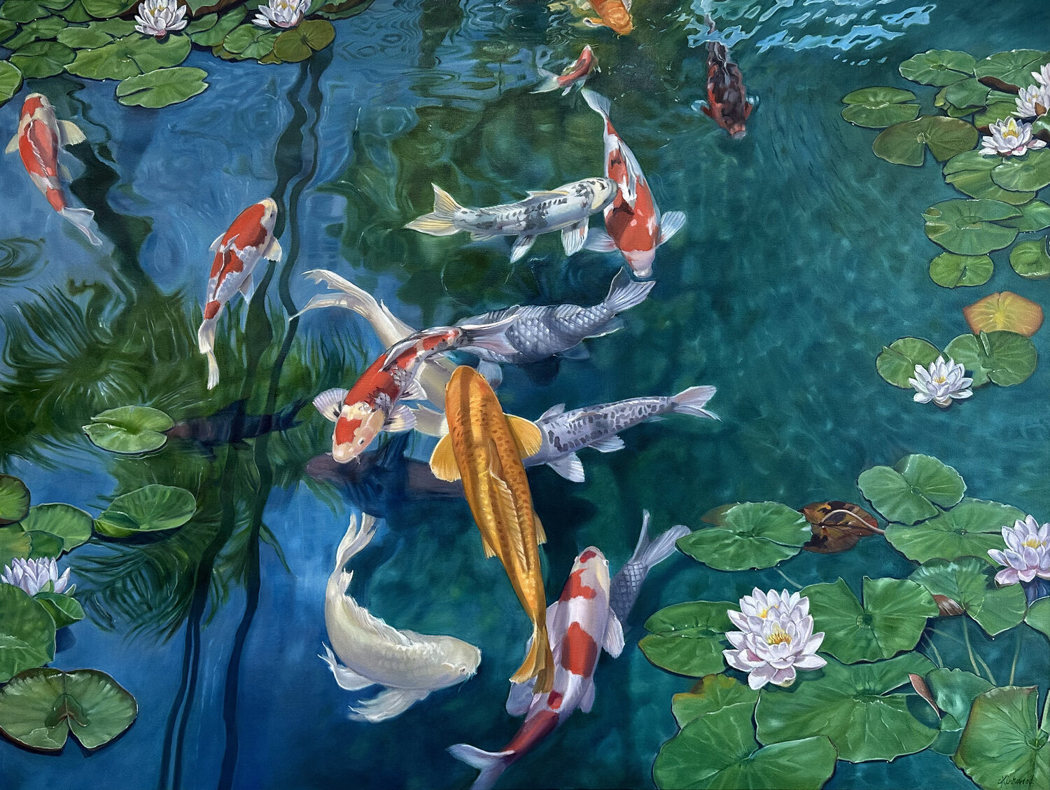 Busy Pond Catherine Kirkwood