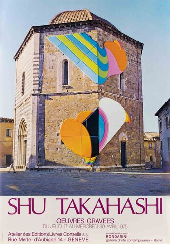 Shu Takahashi- Poster Exhibition in Geneva by Shu Takahashi, Print for Sale on Singulart