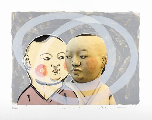 Duet van Akio Takamori, Afdruk te koop op Singulart