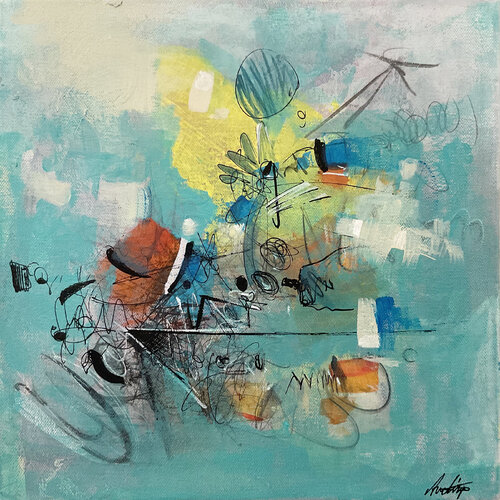 Flight van Jack Avetisyan, Schilderij te koop op Singulart