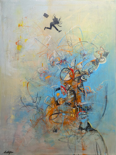 The Fall di Jack Avetisyan, Pittura in vendita su Singulart