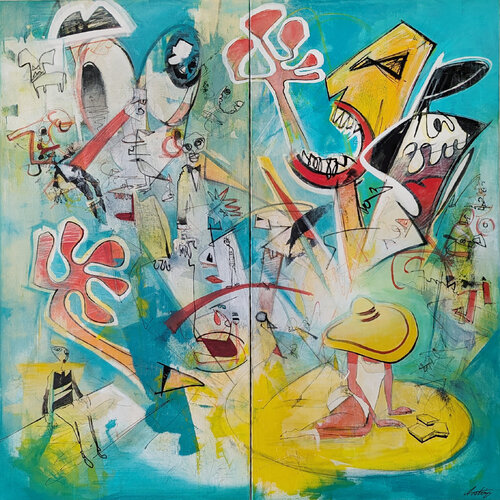 Good Morning Sun van Jack Avetisyan, Schilderij te koop op Singulart